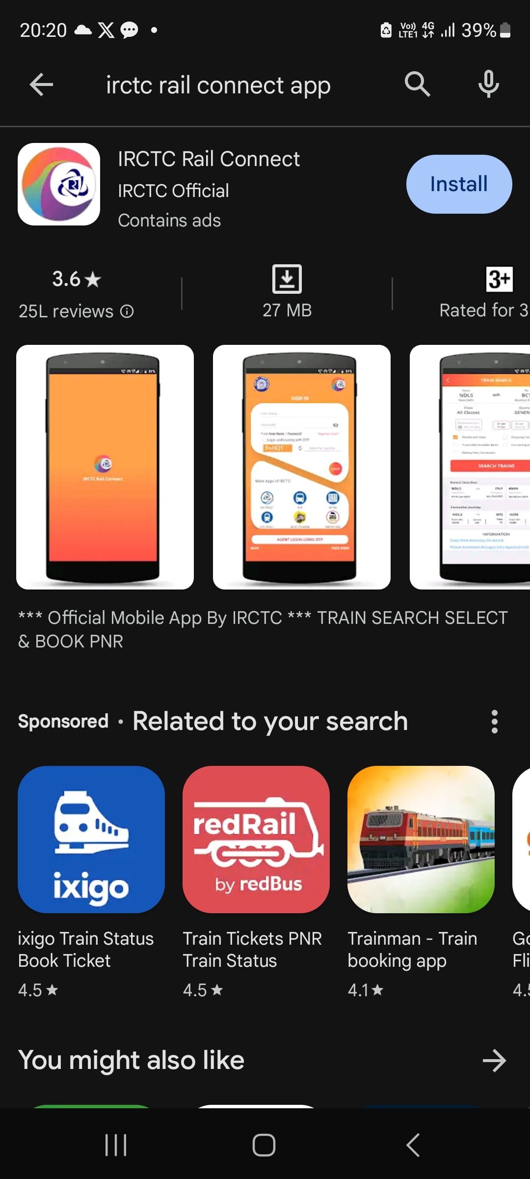 IRCTC RAIL CONNECT