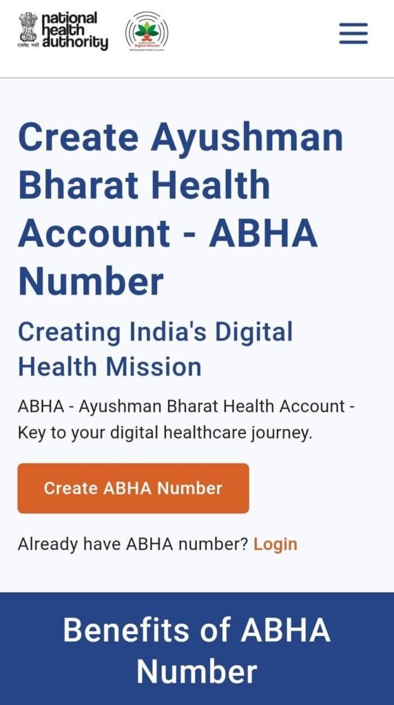 Abha Card Online Kaise